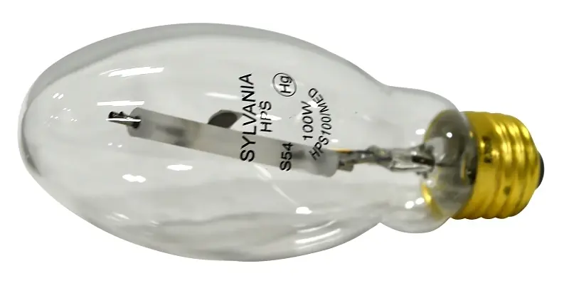 100-watt High-pressure Sodium Hid Light Bulb E17 Medium Base 2100k