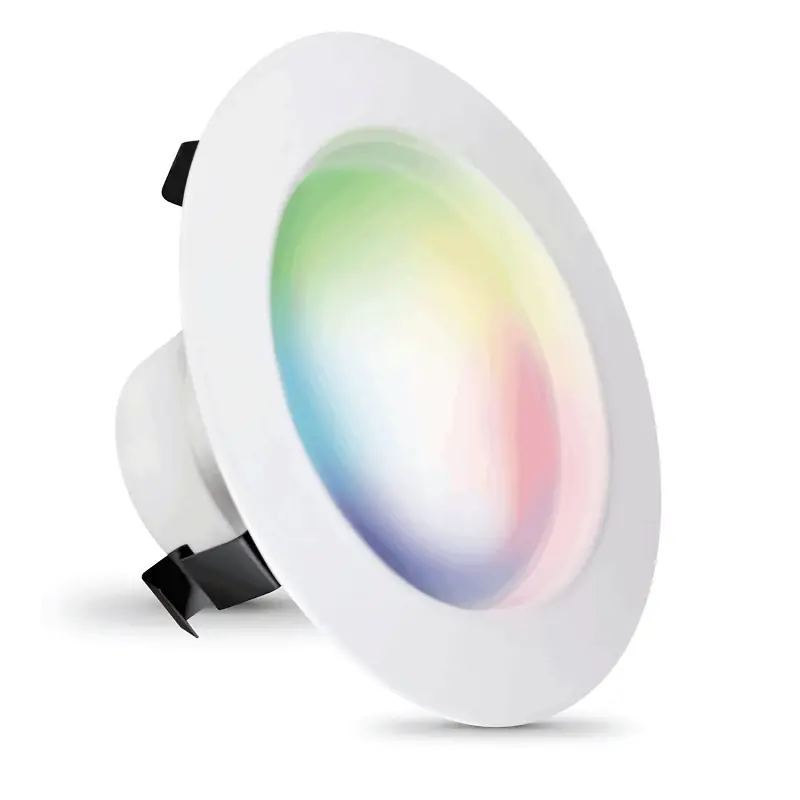 Feit Smart Home 4 In. Aluminum Led Dimmable Recessed Downlight 8 W Rgbw