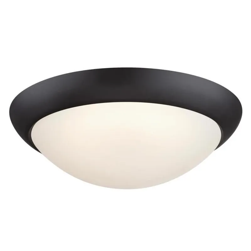 Westinghouse Redbank 6137500 LED Flush‑Mount Ceiling Light – Black‑Bronze, 14 W, 1350 lm