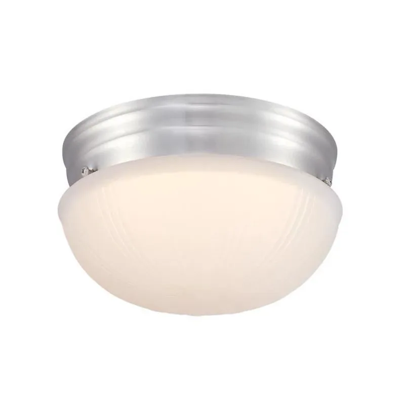 Westinghouse Dimmable LED Flush‑Mount Ceiling Light – 4" × 7" × 7" Compact Fixture