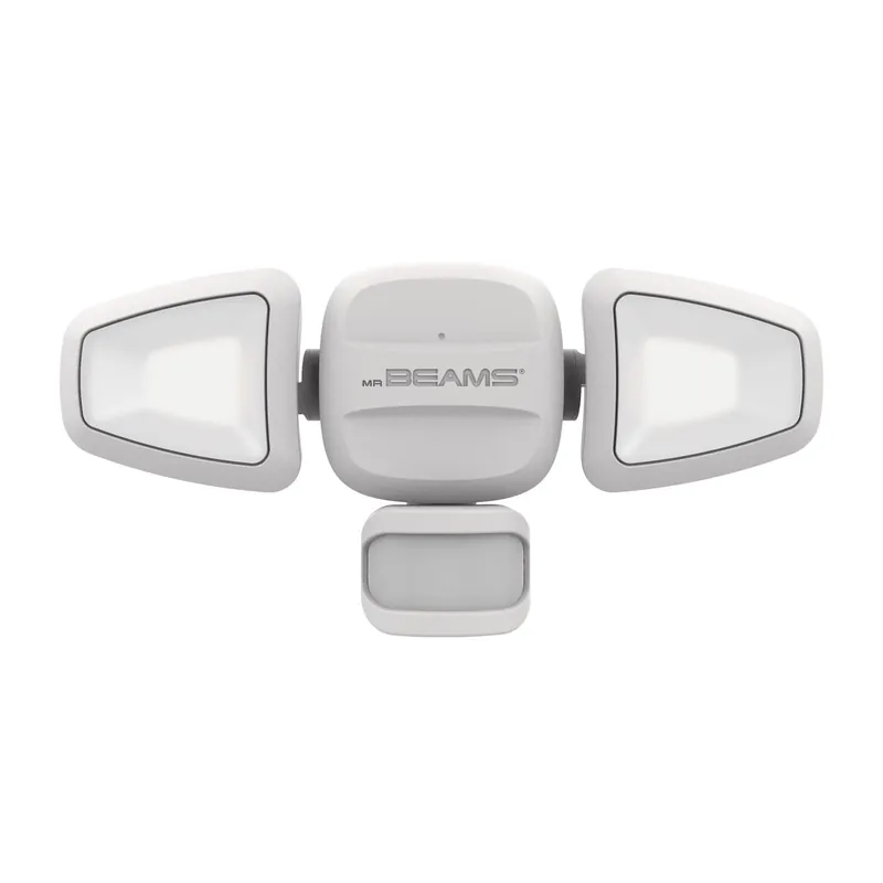 Motion-sensing Battery Powered Led Security Light, 750 Lumens, Adjustable Heads