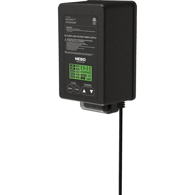 NEBO Plug In 60 W LED Transformer 1 Pk