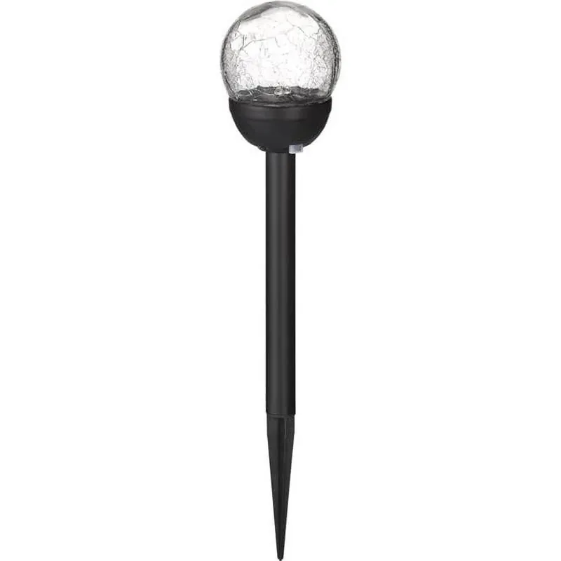 Living Accents Black Solar Powered 0.06 W LED Pathway Light 1 Pk
