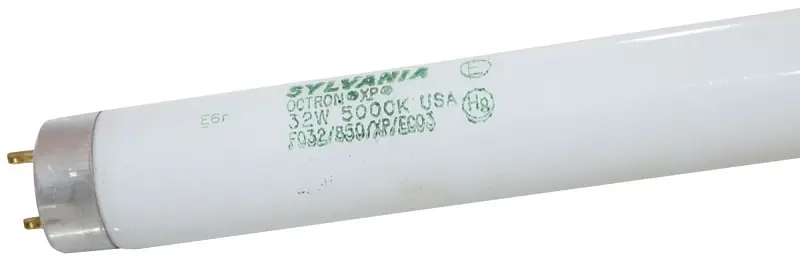 Satco Lighting S2920 Frosted Single 32 Watt T8 Bi Pin Fluorescent Bulb