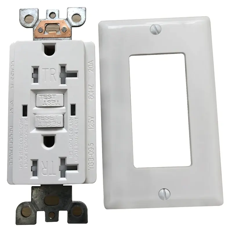 Tr20wst 20 Amp Gfci Tamper-resistant Receptacle/outlet In White