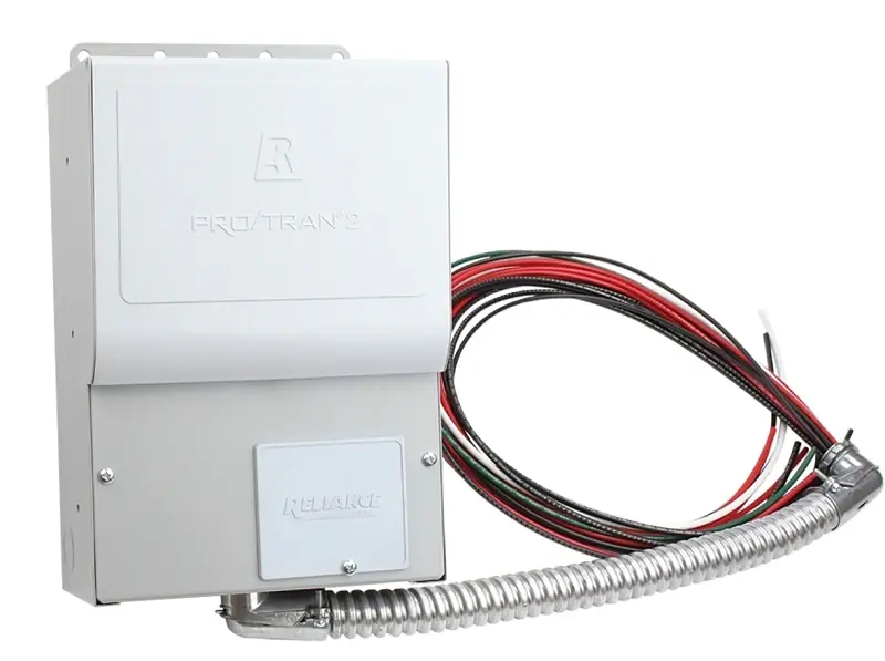 Pro/tran 30-amp 6-circuit Manual Transfer Switch Model 306c