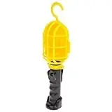 Sl-421 Incandescent Work Light With Non-metallic Guard, 25 Feet, Plastic Cage