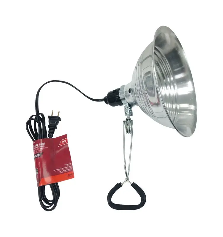 8.5 Inch 150 Watt Portable Clamp Light For Workshops And Studios