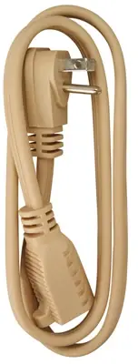 3‘ 14/3 Heavy Duty Beige Power Cord For Major Appliances And Air Conditioners