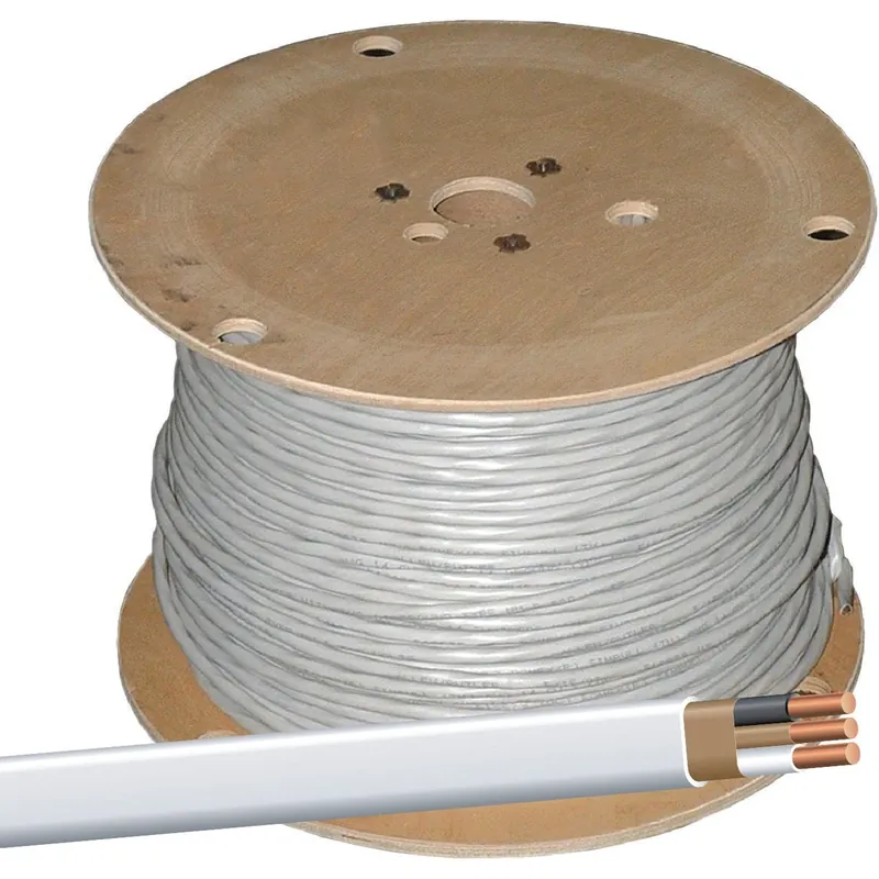 Non-Metallic Romex Sheathed Electrical Cable With Ground, 14/2, 450 Ft.