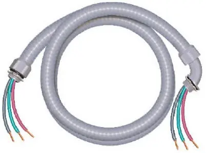 Sealtite Conduit Whip, Non-Metallic, Flexible, 8-3, 3/4 In. X 6 Ft. Coil