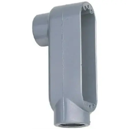 RACO INCORPORATED 1-1/2-Inch Threaded Oval Conduit Body