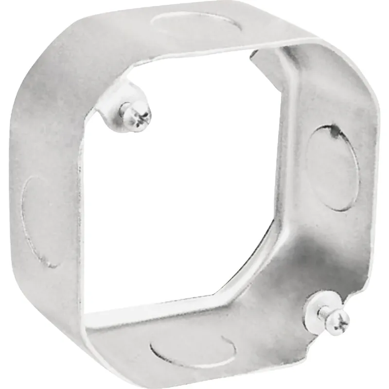 4" X 4" X 1-1/2" Octagon Box Extension For Enhanced Wiring Capacity