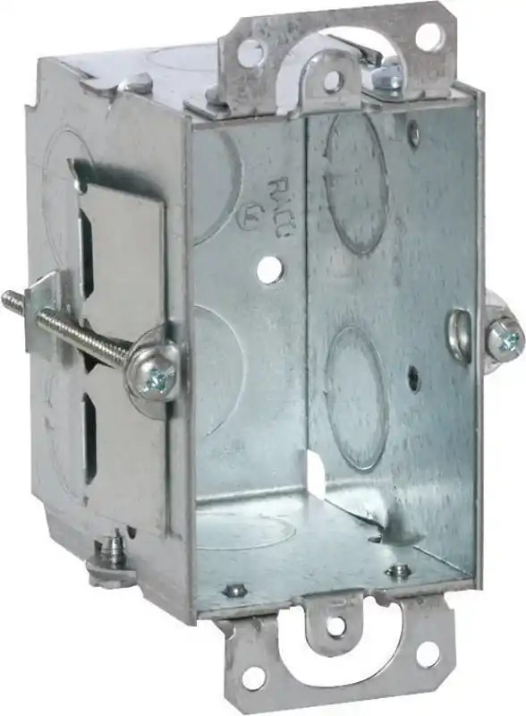 Old Work Switch Box,3 X 2-1/2 In. Deep