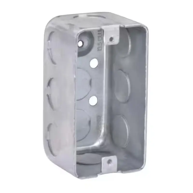 2-1/8 In. X 4 In. X 2-1/8 In. 10-knockout Handy Box For Electrical Applications