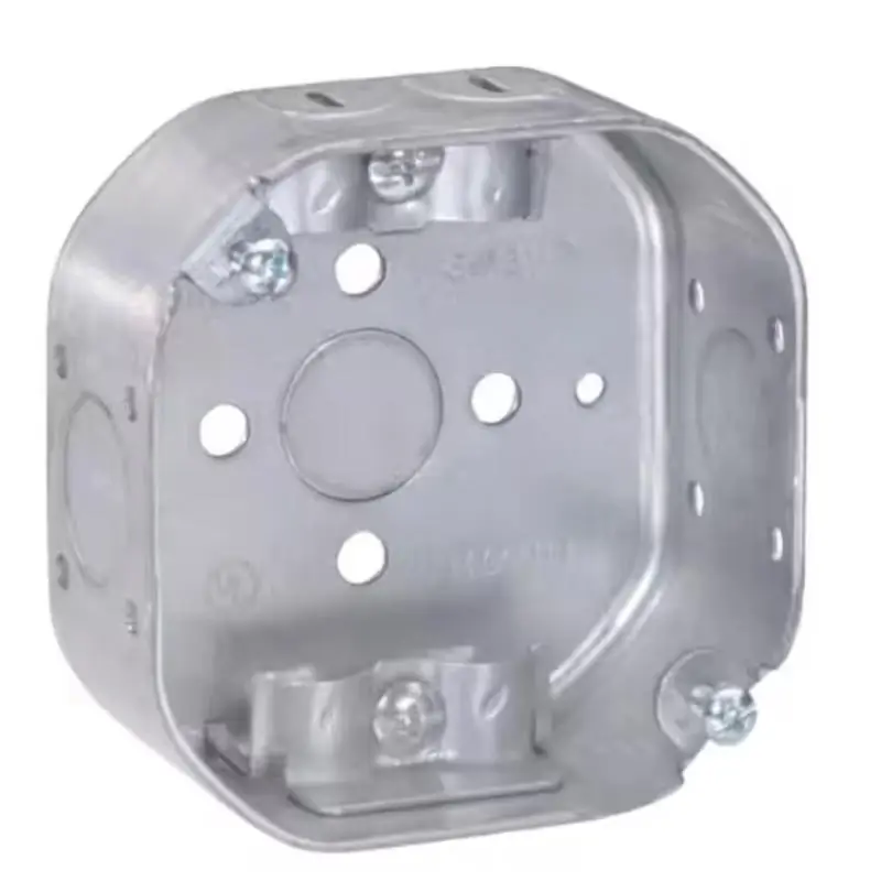 Old Work 4 In. X 4 In. Octagon Steel Electrical Box Model 54151-r-upc