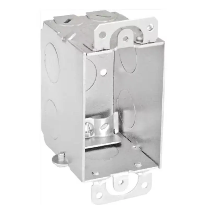 1-gang Welded Steel Electrical Wall Box - Model G601-r-upc