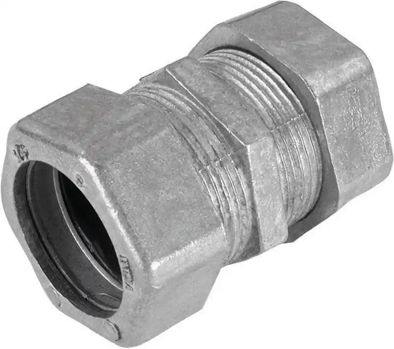 Sigma Engineered Solutions ProConnex 3/4 In. D Die-Cast Zinc Rain-Tight Compression Coupling For EMT