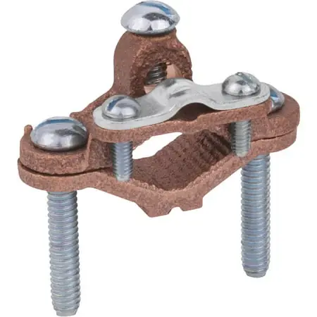 Halex 36020 2 Inch Brs Heavy Duty Ground Clamp