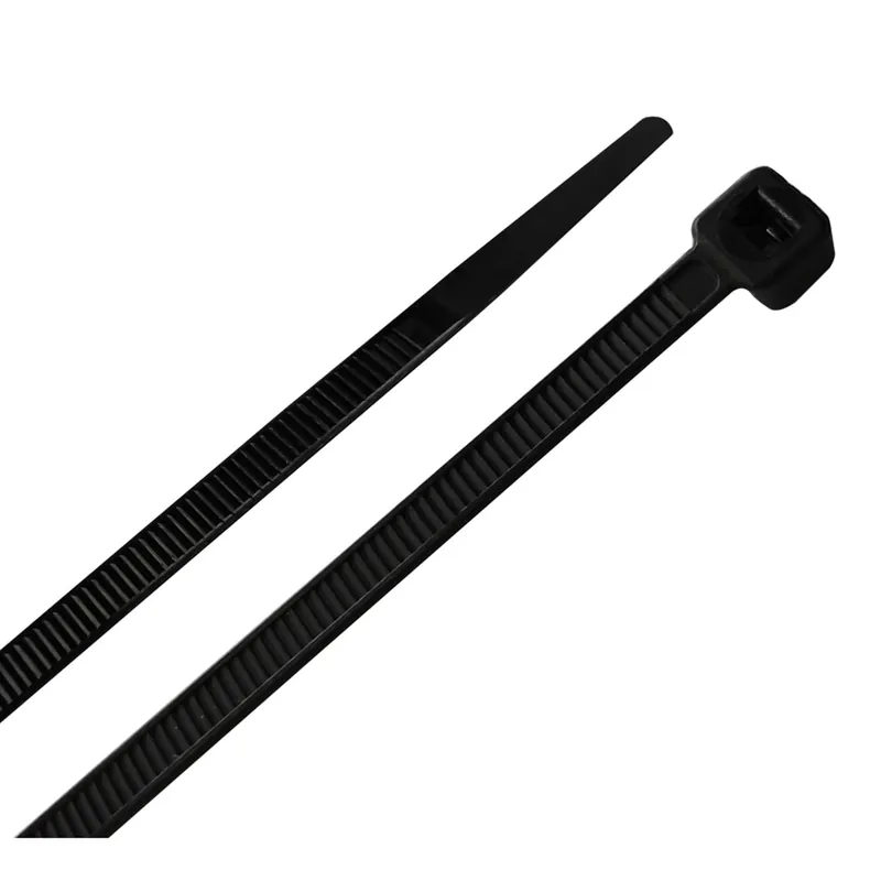 Home Plus 8 In. L Black Cable Tie 100 Pk