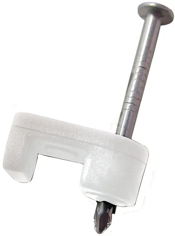 Gardner Bender 25-Count 3/16-in Plastic Low-Voltage Cable Staples