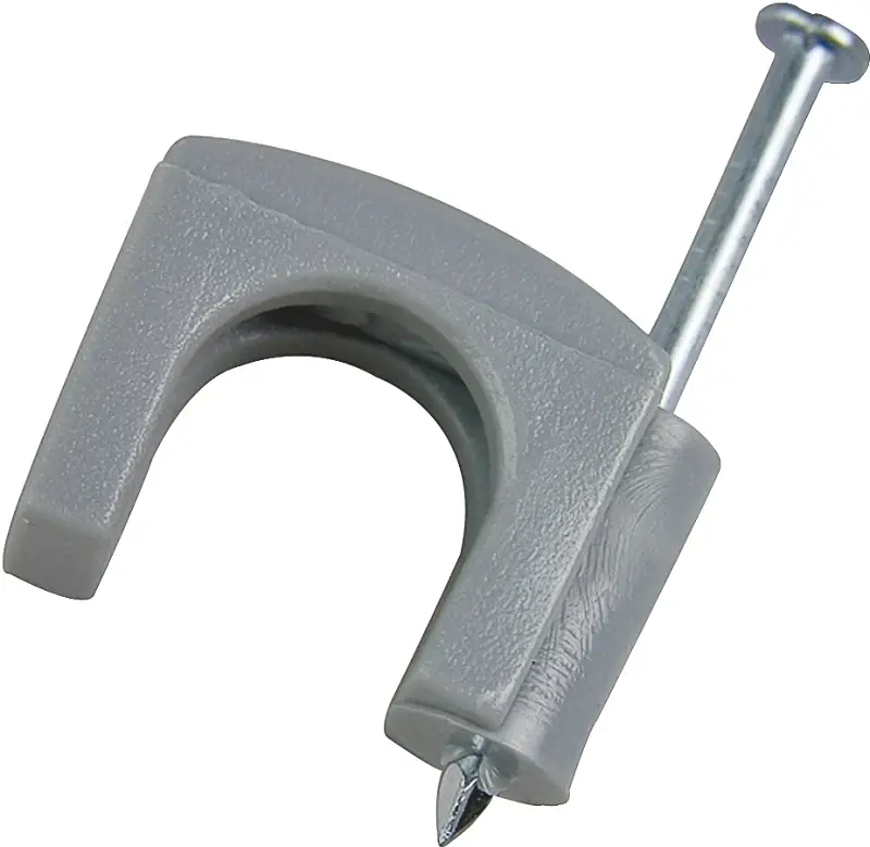 Gardner Bender 7/16 In. W Plastic Insulated Coaxial Staple 15 Pk