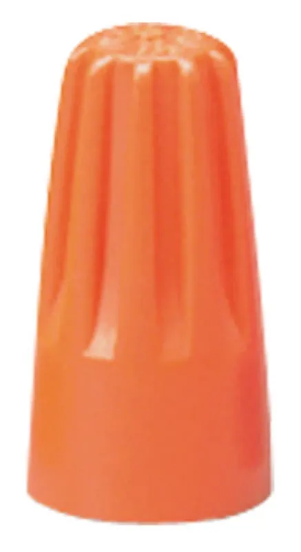 Gardner Bender WireGard Orange Wire Connectors – 25‑Count, 22‑14 AWG Copper Wire Nuts (UL & CSA Certified)