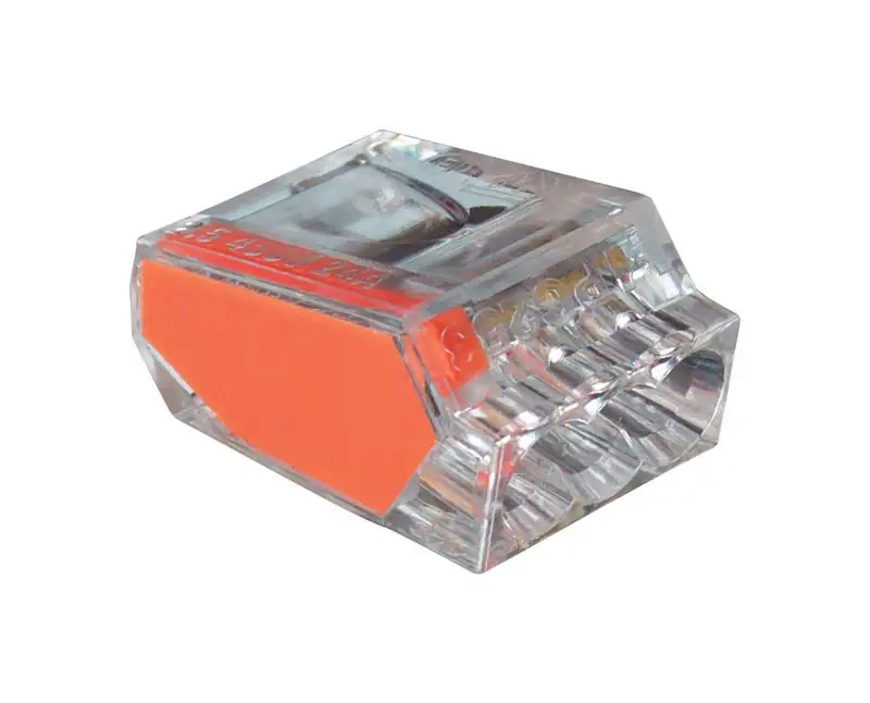 Gardner Bender PushGard No. 22-12 AWG Copper Wire Wire Connector Orange 10 Pk