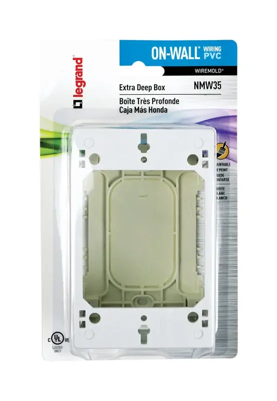 Single-Gang Extra-Deep Switch/Outlet Box