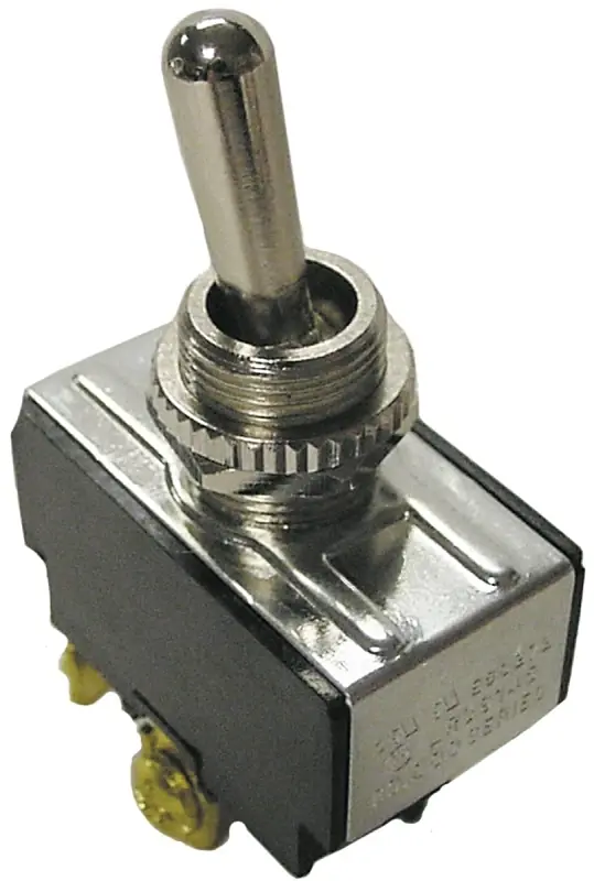 Gardner Bender 20 Amps Single Pole Toggle Switch Black/Silver 1 Pk