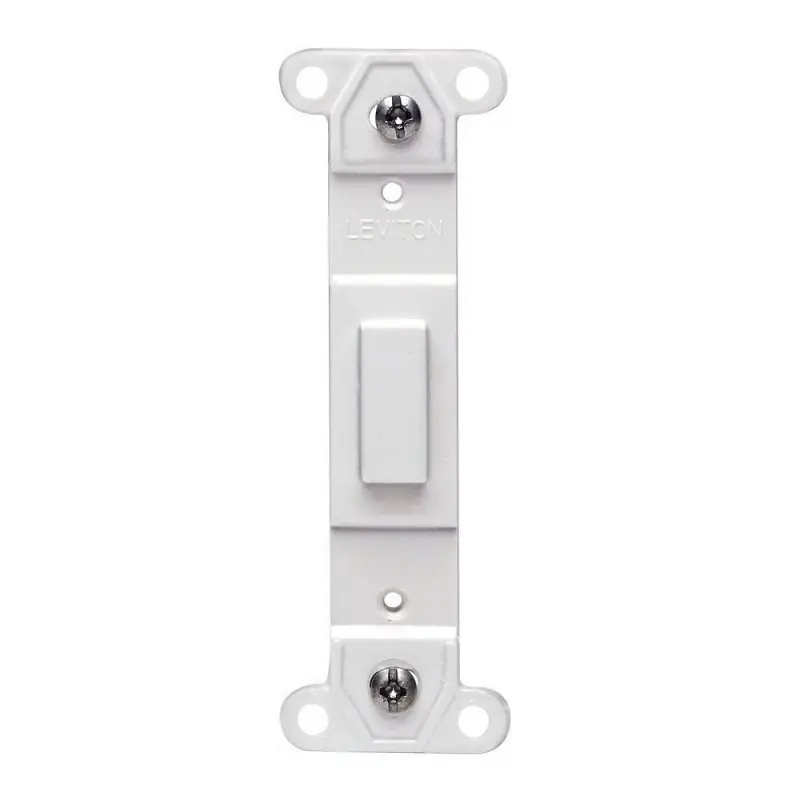 Leviton White 1 Gang Plastic Blank Wall Plate 1 Pk