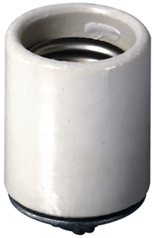 Leviton Porcelain Incandescent Medium Base Keyless Lampholder 1 Pk