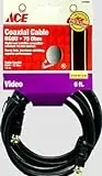 6ft Rg6 Video Coaxial Cable For High-quality Video Transmission