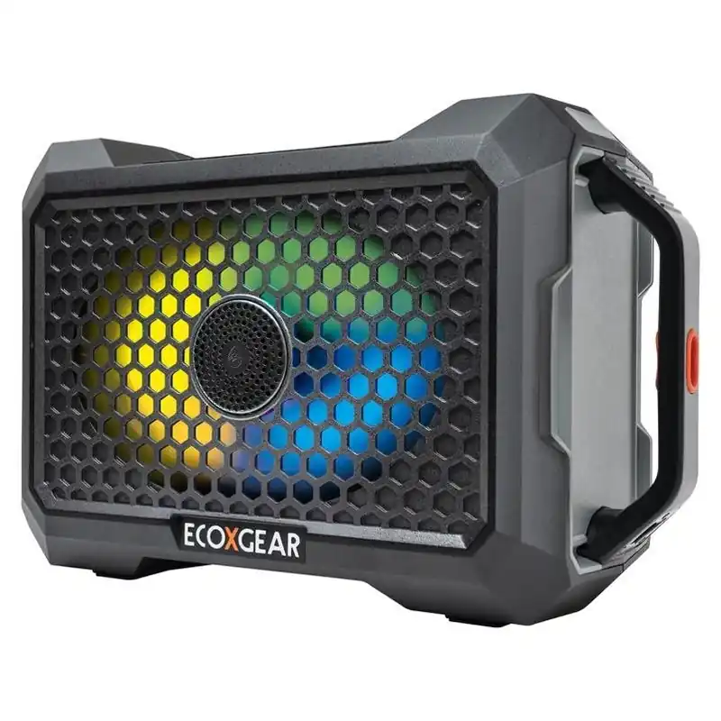 ECOXGEAR Defender Bluetooth Portable Speaker – Black, 5400 mAh Battery