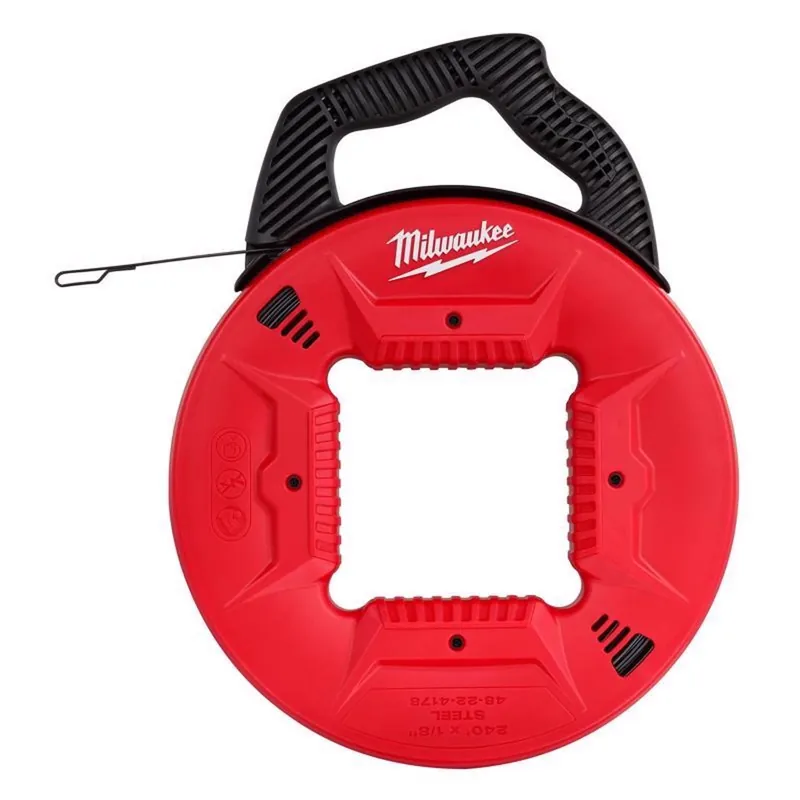 Milwaukee 0.13 In. W X 240 Ft. L Steel Fish Tape 1 Pk
