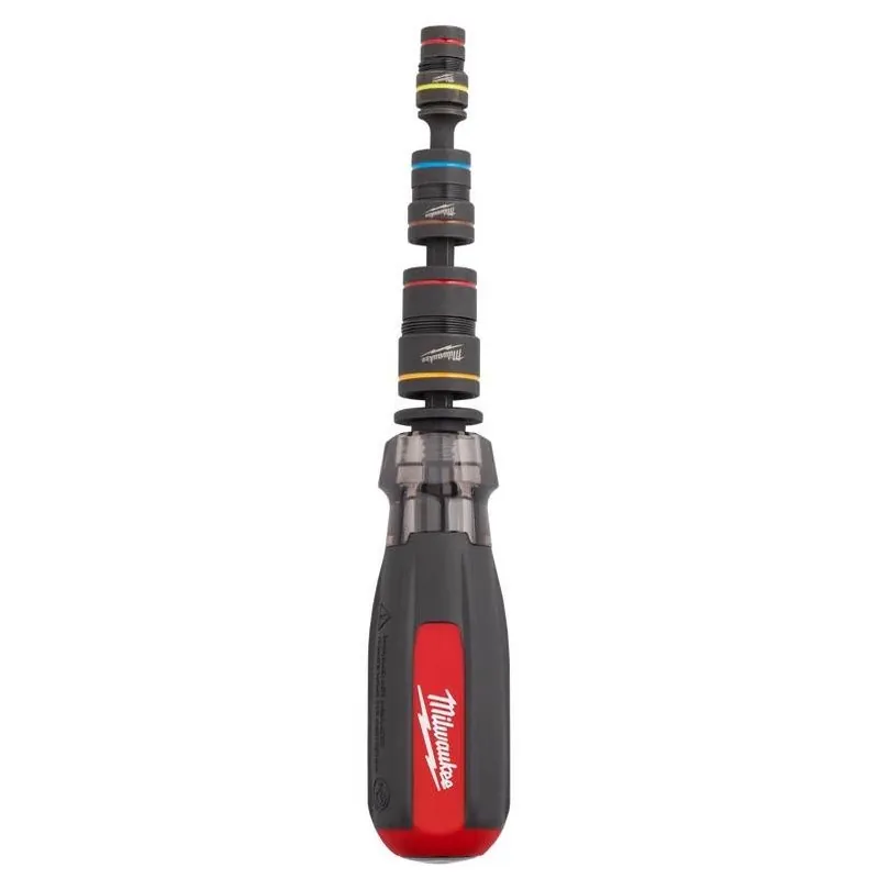 Multi-nut Driver With Shockwave Impact Duty Magnetic Nut Drivers, 1/4 To 9/16 In.