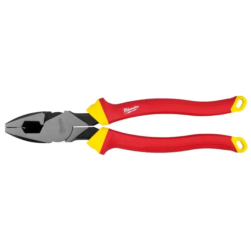 Milwaukee 9.96 Inch 1000v Insulated Lineman‘s Pliers With Steel Handles