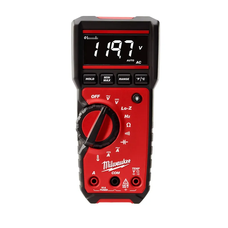 Milwaukee LCD Multimeter 1 Pk