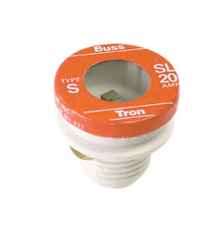 Bussmann 20 Amps Tamper Proof Plug Fuse 4 Pk