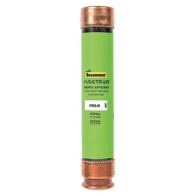 15a Fusetron Frs-r Cartridge Time Delay Fuse - 600v, Class Rk5