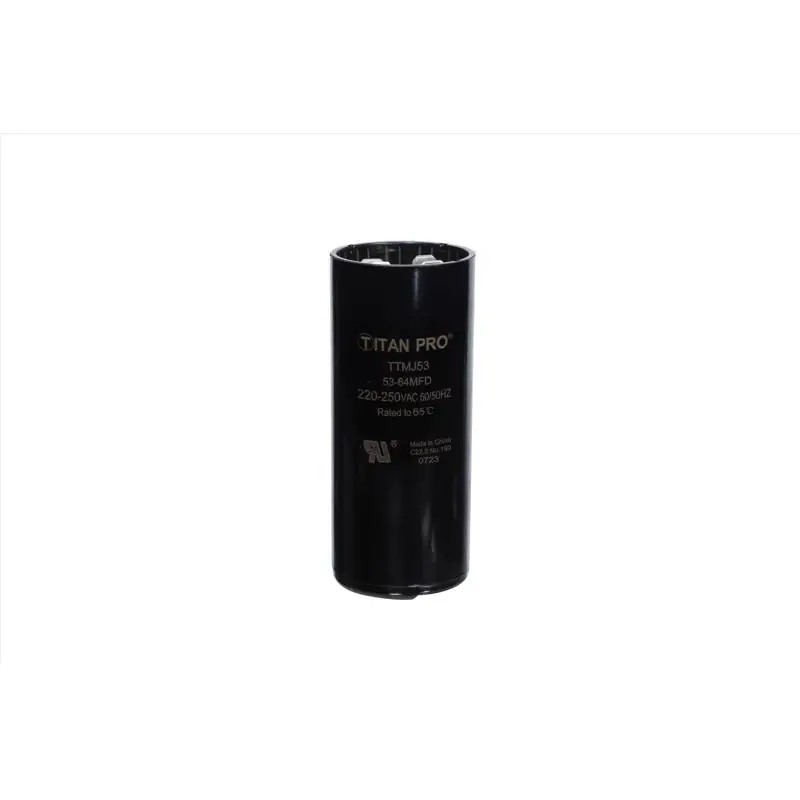 53-64 Mfd 250 Volt Round Start Capacitor Model Ttmj53