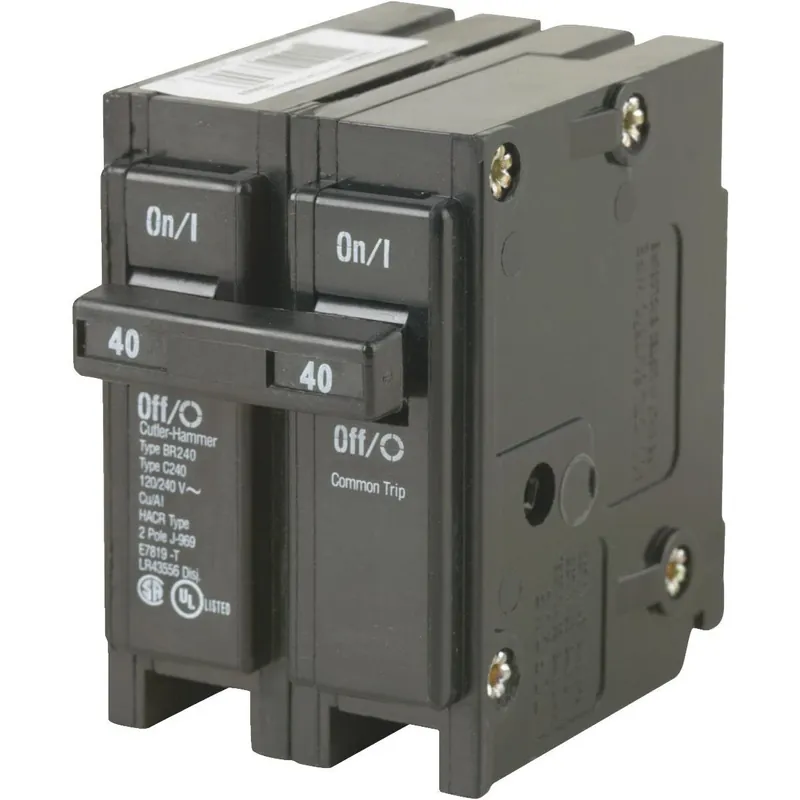 Br 40a Double-pole Circuit Breaker For Nlc Load Centers