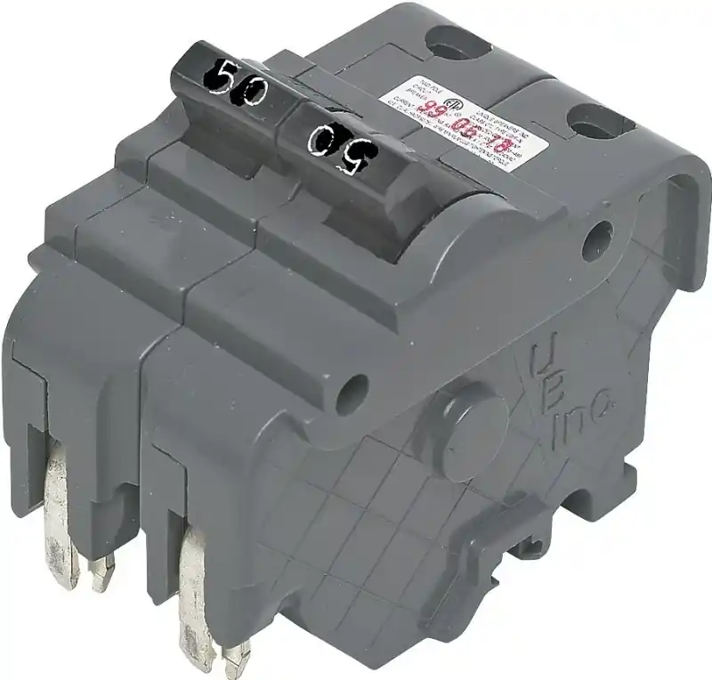 Circuit Breaker Replacement, 50A/240V Double Pole Suitable