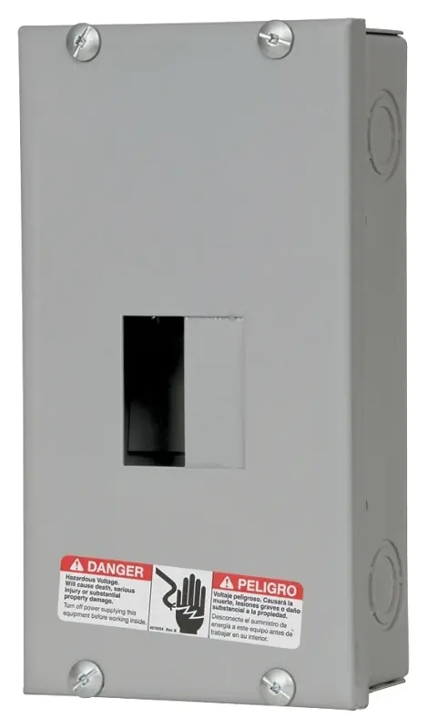 Main Lug Load Center, 4 Circuits, 60-Amp