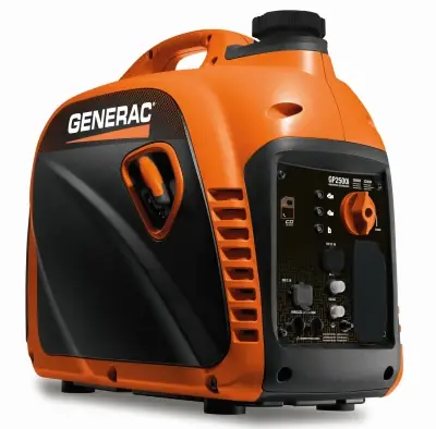 GP2500i 2500 Watt Portable Inverter Generator With COsense, Recoil Start