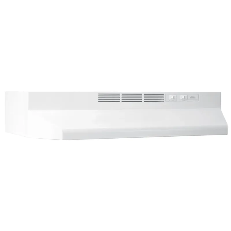Range Hood, White Non-Ducted, 30-In.