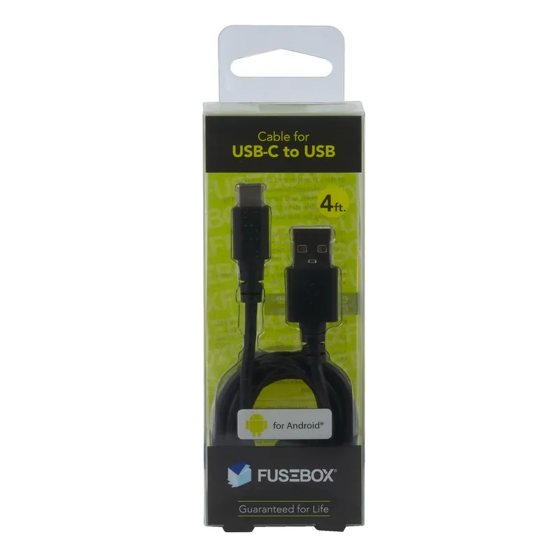USB To USB Charging/Sync Cable, 4-Ft.