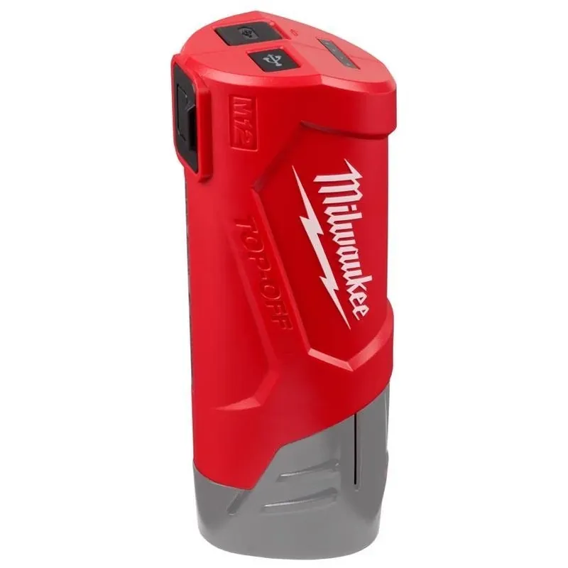 Milwaukee Red 12V Battery-Powered Phone Charger – 2 ft Cord For M12 Heated Gear