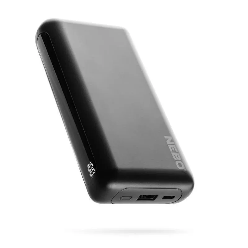 NEBO 20,000 mAh Portable Power Bank – High‑Capacity External Battery Pack
