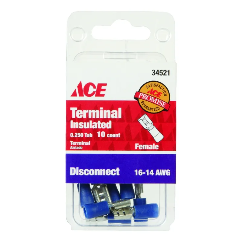 Ace Insulated Wire Female Disconnect 10 Pk